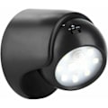 Miniatyrbild 1 av 2: Utomhusvägglampa med rörelsesensor 1000 lumen LED utomhuslampa Trådlös batteridriven lampa kan vridas och lutas 360 grader [GKS]