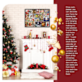 Miniatyrbillede 2 af 4: Julekalender Puslespil Jul Kreativ 24 Gitter Tæller