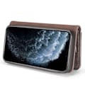 Miniatyrbillede 5 af 7: DG.MING 2-i-1 Magnetisk Wallet iPhone 13 Brun