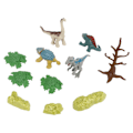 Miniatyrbillede 3 af 8: Dinosaur Æg Legetøj Lyse Farver Sjov Mini Simulation Dinosaur Æg Udklækning og Udgravnings Legetøj til Over 3 År