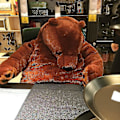Miniatyrbillede 4 af 5: Simuleringsdyr Jungle Skov Brun Bjørn Kæmpe Plys Bamse Legetøj Udstoppede Dyr Blød Pude Piger Børn Fødselsdagsgave about 80cm