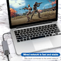 Pikkukuva 4 / 5: USB-telakointiasema tietokoneelle, 5-in-1 USB-C Hub HDMI-sovittimeen