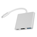Pikkukuva 8 / 11: 3-in-1 Type C -telakointiasema USB 3.0 -telakointiasema USB C -keskitin tietokoneelle ja kannettavalle tietokoneelle