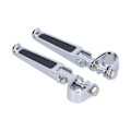 Miniatyrbilde 7 av 8: Krombelagte fotpinnebraketter for 1‑1‑1/4 tommers motorfester Erstatning for FXDFSE FLHTCSE FLHRSEI 0.8