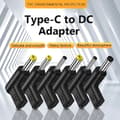 Miniatyrbilde 2 av 8: USB C PD til strøm Universal 5/9/12V Type C til DC J 5V-5.5x2.5
