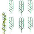 Miniatyrbilde 1 av 5: 6 stk potteplante støtte bladform klatre hjelpeplanter mini rampe for P