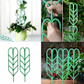 Miniatyrbilde 4 av 5: 6 stk potteplante støtte bladform klatre hjelpeplanter mini rampe for P