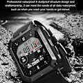Miniatyrbillede 3 af 4: Sort, ny C20pro Bluetooth opkalds smart watch, udendørs tre-sikker