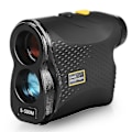 Miniatyrbillede 1 af 5: Golf Rangefinder 500m / 600m / 900m Afstandsmåler Speedometer Afstandsmåler Digital Jagt Måling Monokulært Teleskop (500m, Sort)