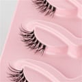 Miniatyrbilde 6 av 11: Halve Vipper Naturlig Look Wispy ved-Øyet Øyevipper 3D Løse Øyevipper Fluffy-Myke 10 Par Falske Mink Kunstige Vipper Sett C