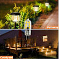 Miniatyrbild 3 av 4: G4 LED-lampor 12V, 1W motsvarande 10W halogen, ej dimbara, 10-pack
