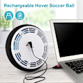 Miniatyrbild 2 av 5: Hoverfotboll för Barn, Present till Pojkar och Flickor, Uppladdningsbar Luftdriven Sport
