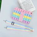 Miniatyrbilde 2 av 5: Etui til iPad 9. generasjon 2021 10,2 tommer, iPad 7. og 8. generasjon 2020/2019 etui - Bubble Fidget Sensory iPad 10.2 etui for barn 【GKS】