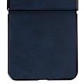 Miniatyrbild 4 av 8: Fodral för Oppo Find N2 Flip i syntetiskt läder, ultratunt, stöttåligt mobilskydd för Oppo Find N2 Flip, blå