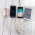 Miniatyrbilde 3 av 3: 2-pak Oppladbare Håndvarmere USB Power Bank Elektrisk Lommevarmer Hvit