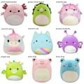 Miniatyrbillede 3 af 5: 20-25 cm Squishmallow Pude Plyslegetøj BLÅ SALAMANDER BLÅ