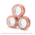 Miniatyrbild 1 av 7: 3 st Magnetiska fingerringar Färgglada Ångestdämpande Fidget Leksaker Set för Vuxna Magnet Spinner Anti-stress Lindra Ångest Leksaker för Pojkar Luminous Pink