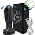 Miniatyrbild 1 av 8: Anal Butt Plug Prostata Massager för Män Kvinnor Anal Vibrator Prostata Stimulator