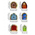 Miniatyrbillede 2 af 3: Store fe-døre til fe-have, have