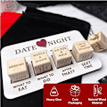 Miniatyrbilde 3 av 5: Date Night Terninger for Par, Romantisk Datingspill for Par med Oppbevaringspose, Perfekt for Par Valentinsdag, Bursdag, Bryllup set