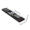 Miniatyrbilde 9 av 9: Fjernkontroll for Denon Audio/Video Receiver RC-1168 C-1181 1169 1189 AVR1613 AVR1713 1912 1911 2312 3312 4312 4310 AV
