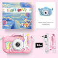 Miniatyrbilde 6 av 6: Barnekamera leker for jenter og gutter 3-8 år, digitalt videokamera for barn
