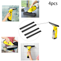 Miniatyrbillede 1 af 5: Vinduesrenser Gummiskraber til Karcher Støvsuger Udskiftningshoved Læbe Træk 280mm WV50 WV60 WV70 WV75 WV2 /2 Par