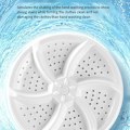 Miniatyrbild 9 av 11: Mini Diskmaskin Portabel Bänkdiskmaskin Djuprengöring för Köket washing machine 1pcs