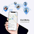 Miniatyrbillede 2 af 5: Mini Magnetisk GPS Tracker Realtid Bil Lastbil Køretøj SMS Locator GSM GPRS GF10, 50% Tilbud-FPJ23