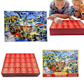 Pikkukuva 2 / 5: 24 Numeroitua Laatikkoa Joulu Adventskalenteri Puzzle 1000 Palaa Joulu Countdown Puzzle Laatikko Joulu Puzzle Leikki