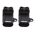 Miniatyrbillede 6 af 8: 2 stk. Garmin til Type C Hun Adapter Professionel Mini USB C Adapter til Garmin Smart Watch