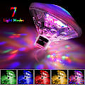 Miniatyrbillede 2 af 5: Flydende LED-lamper til badekar, jacuzzi, spa, vandtæt discolys, dekorativ lampe til bad, damme, poolfester