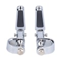 Miniatyrbilde 6 av 8: Krombelagte fotpinnebraketter for 1‑1‑1/4 tommers motorfester Erstatning for FXDFSE FLHTCSE FLHRSEI 0.8