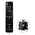 Miniatyrbilde 2 av 4: Wii Spillfjernkontroll med innebygd Motion Plus Joystick Joypad for Nintendo Blue