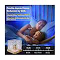 Miniatyrbillede 4 af 5: Galaxy Projektor Lampe til Soveværelse - Sensorisk Lys med 16 Farver, Projektor Natlampe til Soveværelse