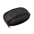Pikkukuva 3 / 3: Pyöreä kolikkokukkaro nahkaa Musta Black one size