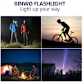 Miniatyrbilde 6 av 8: Super sterk lommelykt Vanntett XM-L T6 LED 3500LM