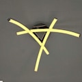 Miniatyrbilde 3 av 7: LED taklampe, moderne design buet taklampe med 3