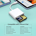 Miniatyrbillede 7 af 7: CF SD TF Lightning Kortlæser Adapter Universal Kortlæser til Apple[GKS]
