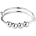 Miniatyrbild 1 av 8: Justerbar Fidget Ring | Söt Justerbar Snurrande Ring | Fingertillbehör för Flickvänner Pojkvänner Makar Hustrur Partners Följeslagare