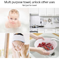 Miniatyrbild 5 av 5: 100-pack komprimerade handdukar, minikomprimerade, engångsbomull till
