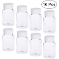 Miniatyrbillede 2 af 7: 80 ml tomme plastikflasker, klare flasker til kemiske mediciner, ZQKLA