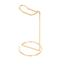 Miniatyrbild 1 av 8: Hörlursställ Guld Metall Stöd Headset Ställ Bluetoo Gold