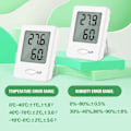 Miniatyrbillede 3 af 7: 2 stk. LCD Digitalt Indendørs Termometer Hygrometer Temperatur Fugtighed