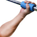 Miniatyrbilde 3 av 8: Silikon Barbellgrep Håndbeskyttelse Chins Tape Arm Blaster Adapter for Hantel Ergonomisk Design Stresslindring