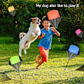 Miniatyrbild 2 av 5: 10-pack Fallskärmsleksaker, Trasselfria Kastleksaker Fallskärm, Utomhusleksaker för Barn, Flygande Presenter 3-10 År Gamla Pojkar Flickor Leksaker