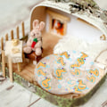 Miniatyrbilde 2 av 5: 10 stk Andedunger Svømme Ring Mini Dukker Svømmebasseng Leke Dukke Svømmebil Dashbord