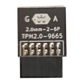 Miniatyrbillede 9 af 11: GIGABYTE TPM Sikkerhedsmodul (12-pin 12-1) TPM2.0 Kompatibel Pla FOR MSI LPC 14 PIN One-size