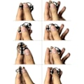 Miniatyrbilde 4 av 4: Sykkelkjede Fidget-leketøy, Svart