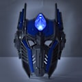 Miniatyrbillede 4 af 5: Børne Lysende Maske Transformers Kostume Superhelt Lysende Maske[GKS] Black